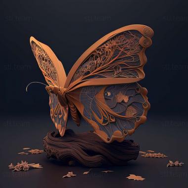 3D model Butterfly (STL)